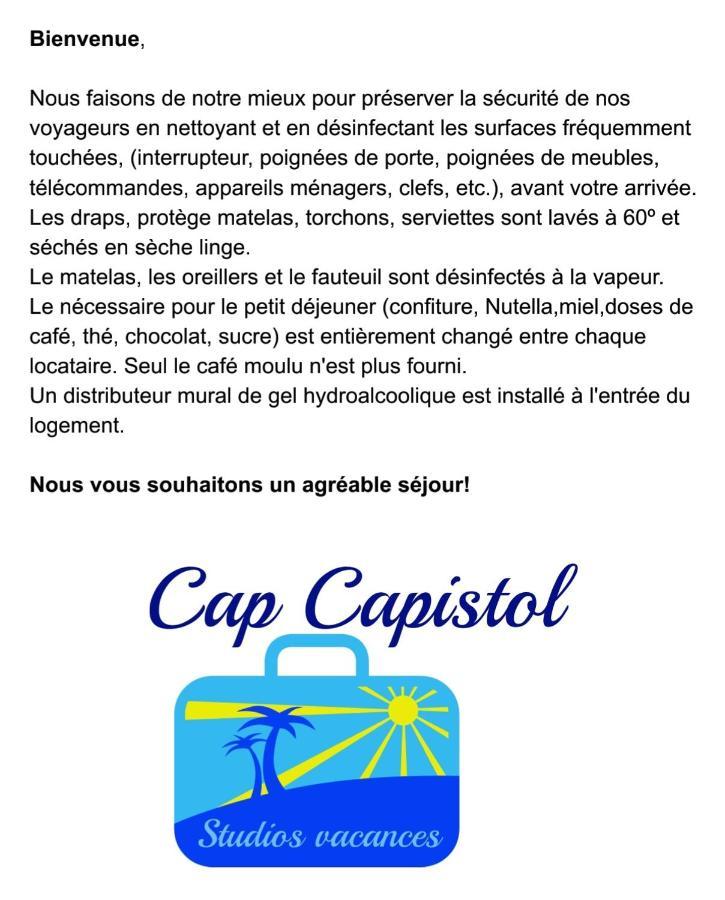 Cap Capistol Studio Le Cap D'Agde Vue Port מראה חיצוני תמונה